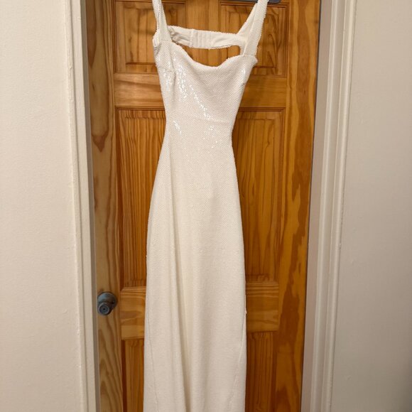 Sequin Cut Out Maxi Dress - Picture 2 of 2